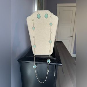 Stella & Dot necklace and earring set